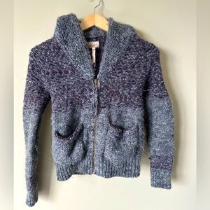 Aritzia Wilfred Free Erable Wool Zip up Sweater Size  Medium